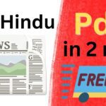 The Hindu Newspaper PDF Download